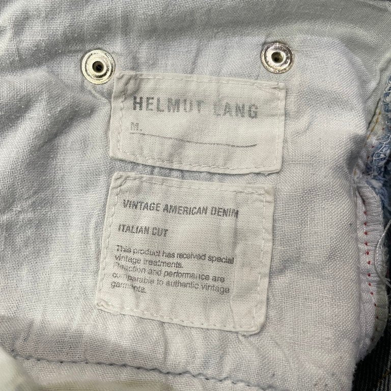 HELMUT LANG VINTAGE AMERICAN DENIM ITALIAN CUT ヴィンテージアメリカンデニムパンツ イタリアンカット 5ポケットジーンズ Archive 90s 28 ヘルムートラング メンズ レディース ユニセックス