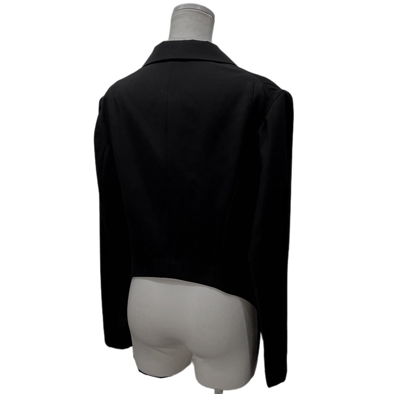 Y's ウールギャバジンバックラウンドカット3Bテーラードジャケット ブレザー ブルゾン コート アウター Yohji Yamamoto Femme ワイズ ヨウジヤマモトファム レディース