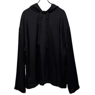JIL SANDER 24SS SWEAT SHIRT W HOODIE ロゴ刺繍レーヨンプルオーバーフーディ パーカー ジャケット トップス アウター ジルサンダー メンズ
