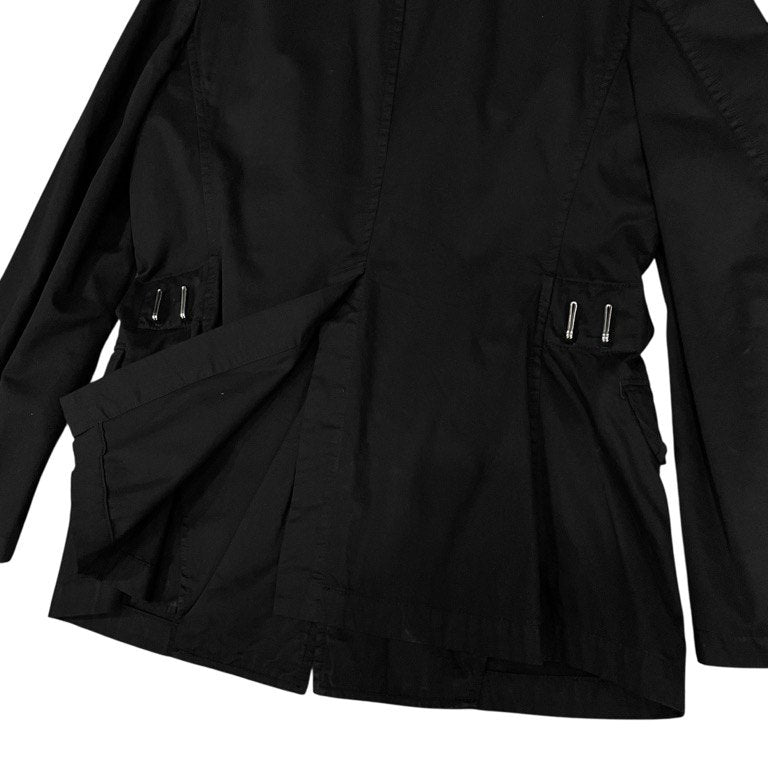 Yohji Yamamoto Pour Homme 11SS コットンギャバジン4ポケットミリタリージャケット ブルゾン アウター Archive HO-J76-053 ヨウジヤマモトプールオム メンズ