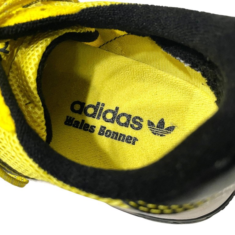 adidas x Wales Bonner 24SS Adios Neftenga ‘Yellow’ JH9740 アディオス ネフテンガ メッシュローカットスニーカー ランニングシューズ 靴 クツ 27.5cm 定価34,100円 ウェールズボナー アディダス メンズ