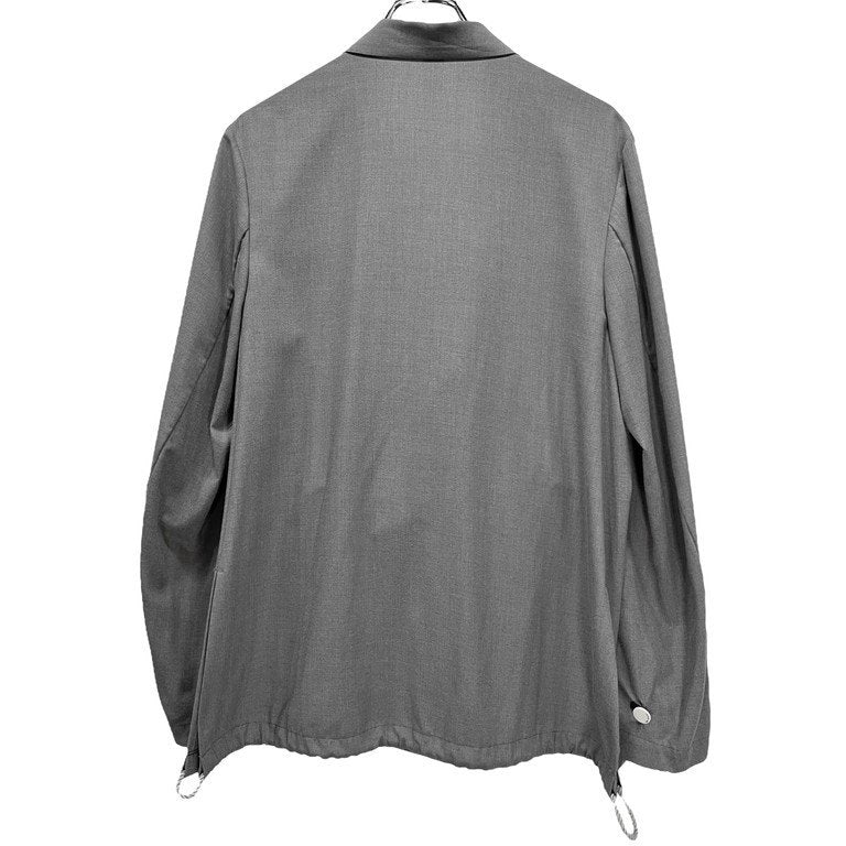 Edwina Horl ポリエステルレーヨンギャバジンカシュクールテーラードジャケット ブルゾン コート アウター エドウィナホール メンズ レディース ユニセックス