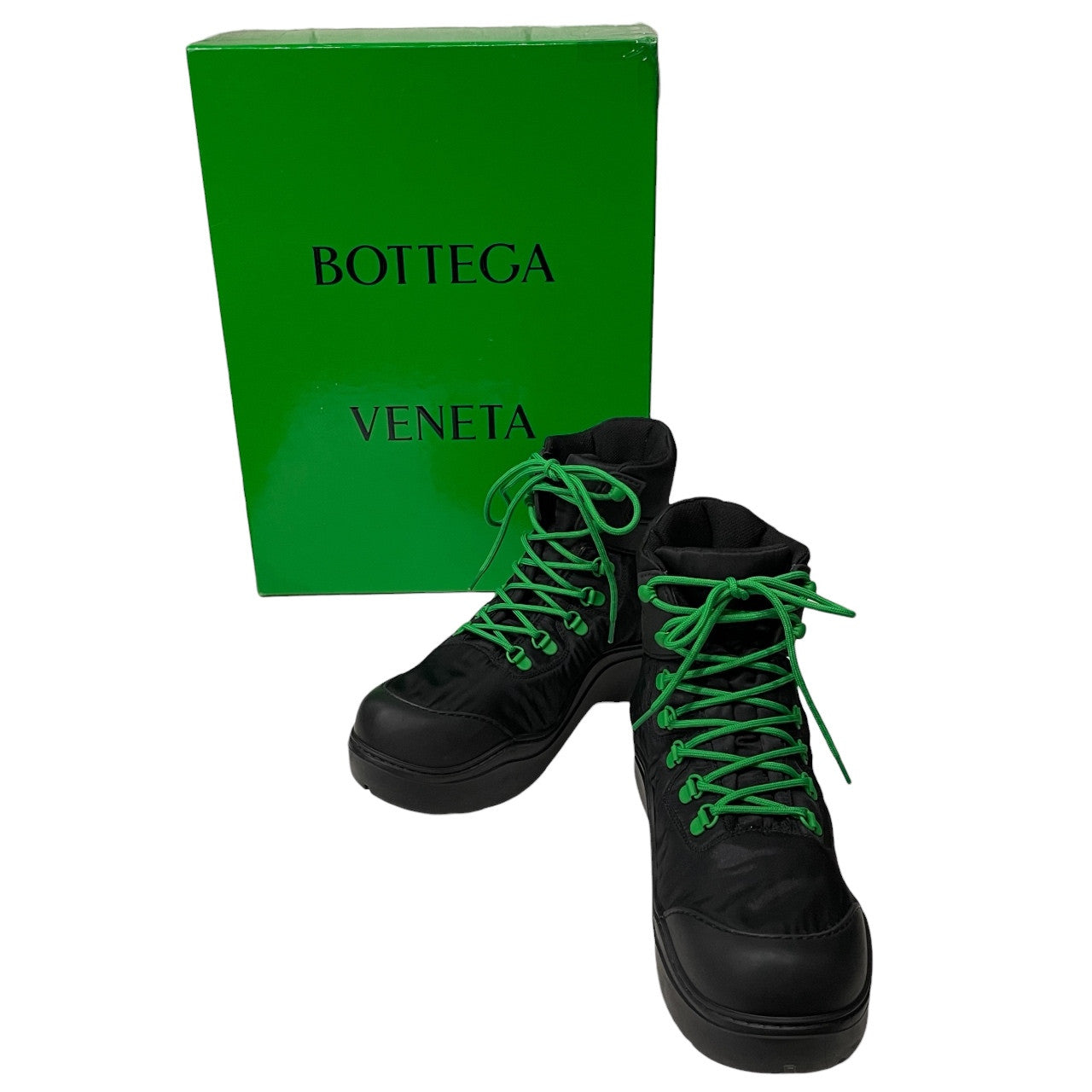 BOTTEGA VENETA PUDDLE ANKLE BOOT BOMBER BLACK GRASS パドルボンバーレースアップアンクルブーツ シューズ スニーカー 靴 クツ ボッテガヴェネタ メンズ