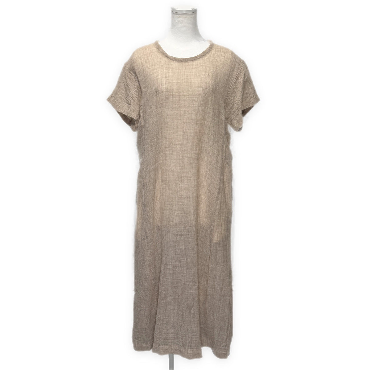 robe de chambre COMME des GARCONS 97SS サマーウールロングワンピース Archive 90s トップス 半袖 現コムコム コムデギャルソン レディース