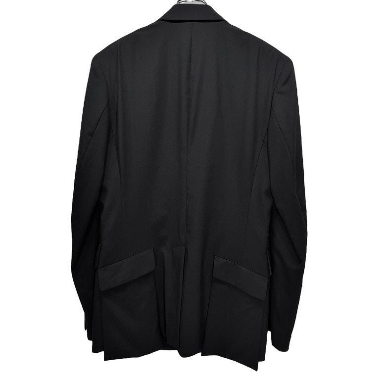 Y's for men ウールトロピカルバックポケットデザイン2Bテーラードジャケット ブレザー ブルゾン コート アウター Archive Yohji Yamamoto Pour Homme ヨウジヤマモトプールオム ワイズフォーメン メンズ