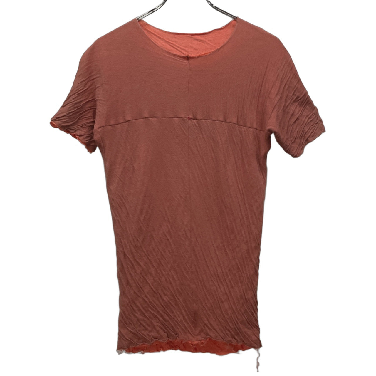 m.a+ ワンピースパターンクロスステッチダブルガーゼカットオフカットソー Tシャツ Tee T-shirt トップス 半袖 エムエークロス メンズ