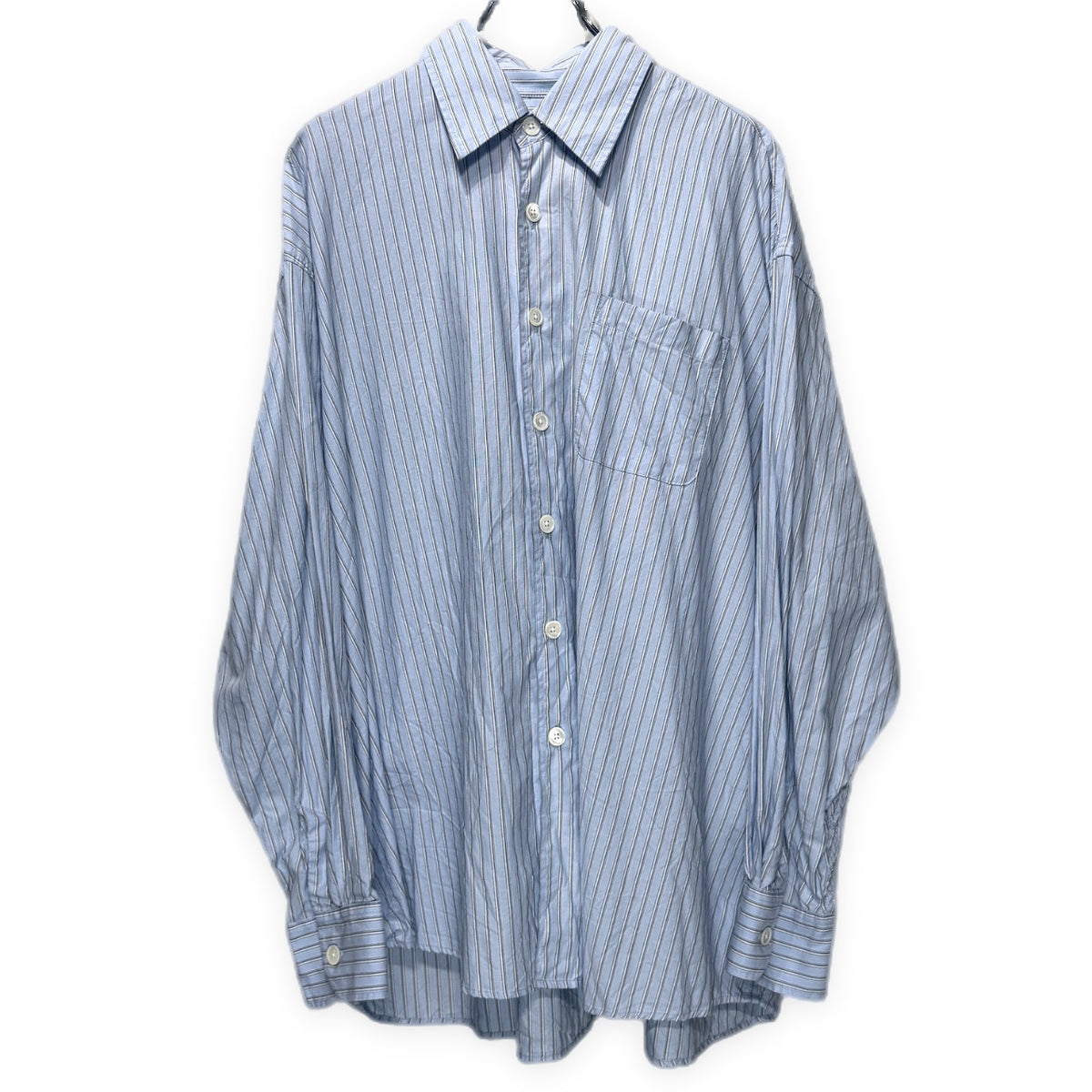 OUR LEGACY 24AW BORROWED SHIRT BIG DADDY STRIPE OXFORD ストライプコットンオックスフォードオーバーサイズシャツ ブラウス トップス M4242BBD アワーレガシー メンズ
