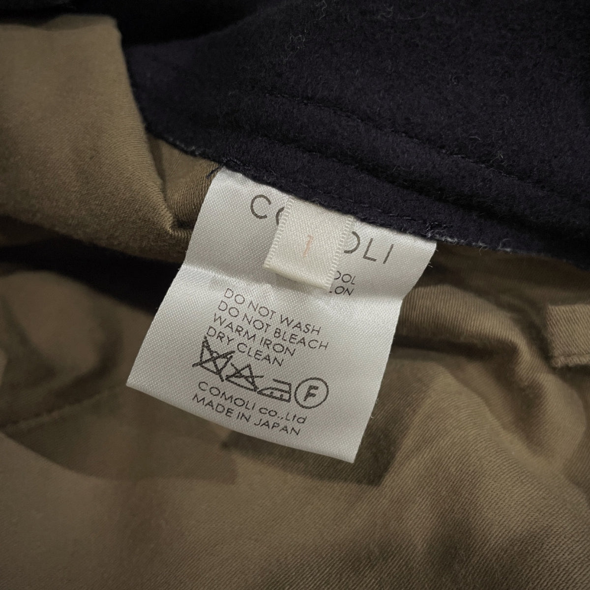 COMOLI 16AW フェルトンベルテッドパンツ ボトムス コモリ メンズ
