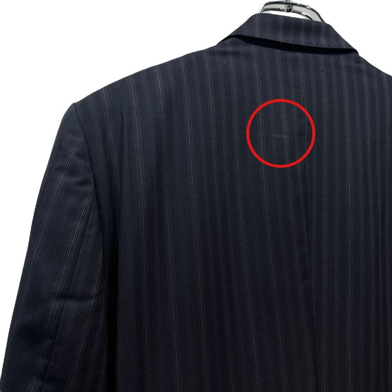 DOLCE&GABBANA 06SS ウールストライプピークドラペル1Bテーラードジャケット ブレザー アウター D&G ドルチェアンドガッバーナ メンズ