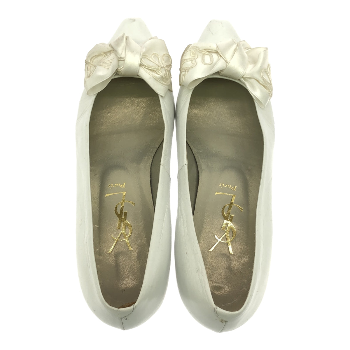 YVES SAINT LAURENT YVES SAINT LAURENT パンプス リボン 35H