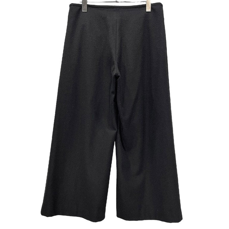 Yohji Yamamoto +NOIR ウールフランネルデザインポケットストレートワイドパンツ Archive ボトムス Femme Y's ヨウジヤマモトプリュスノアール ファム ワイズ レディース