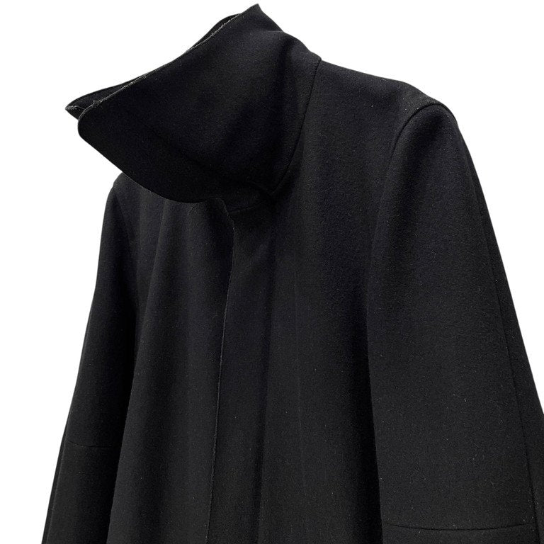 CoSTUME NATIONAL HOMME 99AW ウールカットオフ忍者ネックジップアップハーフコート ジャケット Archive 90s NINJA ハイネック ブルゾン アウター コスチュームナショナル メンズ