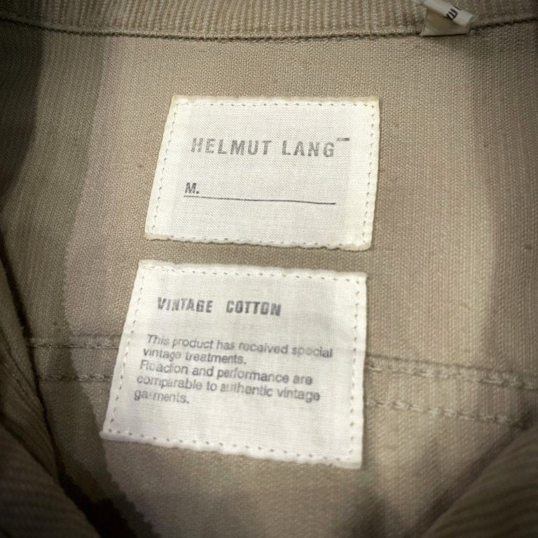 HELMUT LANG VINTAGE COTTON CORDUROY TRACKER JACKET ヴィンテージ加工コーデュロイトラッカージャケット Archive 90s 00s ブルゾン ヘルムートラング メンズ