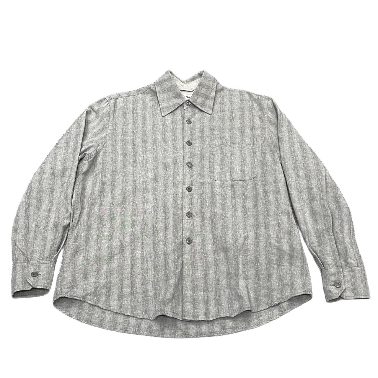 OUR LEGACY 26SS ABOVE SHIRT SAGE TRAIL CHECK DRYLINE WEAVE シャドーストライプレギュラーカラーシャツ ブラウス トップス M2262AST アワーレガシー メンズ
