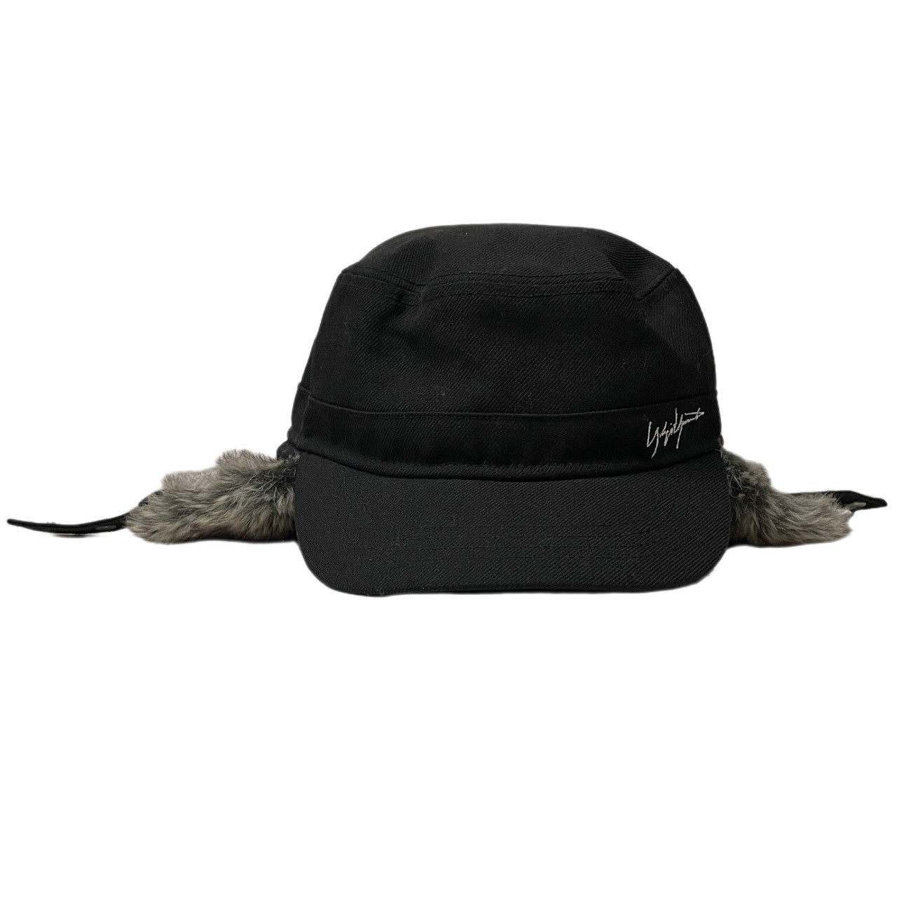 Yohji Yamamoto Pour Homme × NEW ERA 20AW RANGE EARFLAP CAP ファーイヤーフラップロゴ刺繍キャップ 帽子 ハット ヨウジヤマモトプールオム ニューエラ メンズ レディース ユニセックス