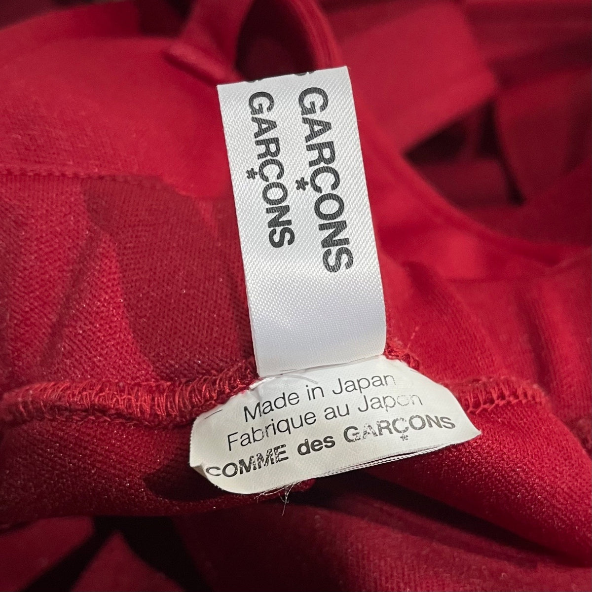 COMME des GARCONS COMME des GARCONS 12AW ポリエステルジャージープリーツ吊りスカート サロペット ボトムス コムコム コムデギャルソン レディース
