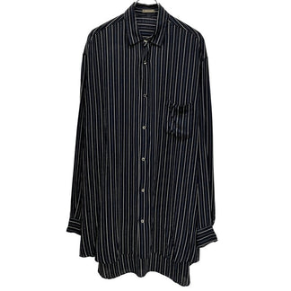 Y's for men オーバーサイズストライプレーヨンシャツ ブラウス トップス Archive 90s Yohji Yamamoto Pour Homme ヨウジヤマモトプールオム ワイズフォーメン メンズ