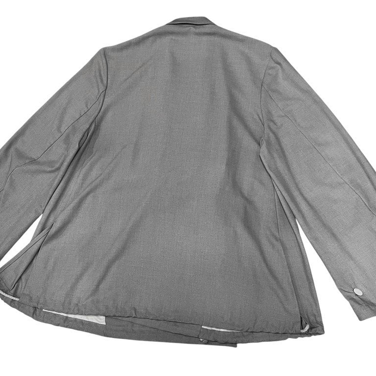 Edwina Horl ポリエステルレーヨンギャバジンカシュクールテーラードジャケット ブルゾン コート アウター エドウィナホール メンズ レディース ユニセックス