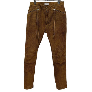 BED J.W. FORD スエードホースレザージョッパーズパンツ ジップ ウエスタン スウェード ボトムス ベッドフォード メンズ