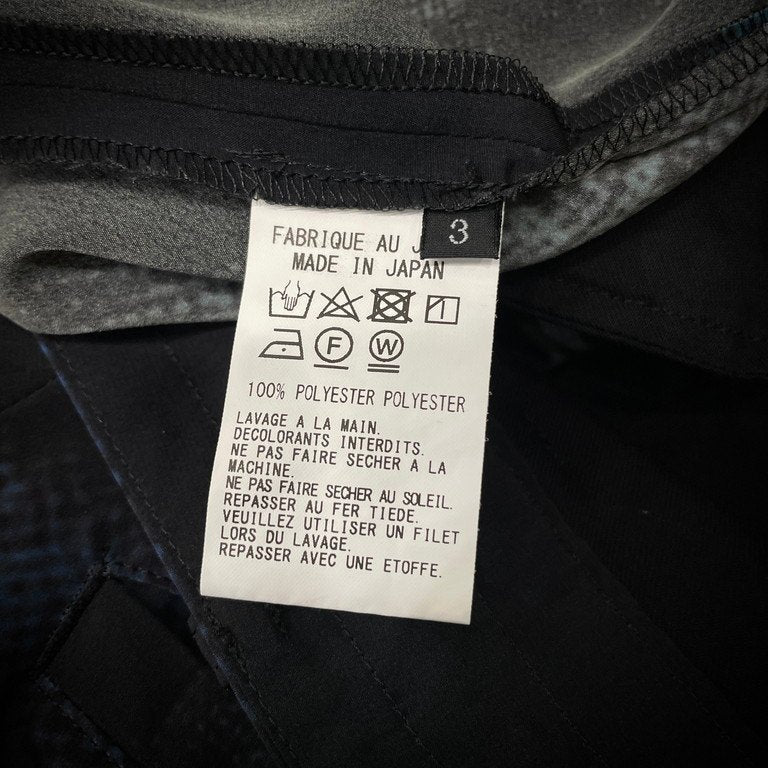 S'YTE Yohji Yamamoto 23SS INKJET PRINTED CROW PANTS インクジェットプリントカラスパンツ 総柄 ドローストリングイージーパンツ ボトムス ヨウジヤマモト メンズ レディース ユニセックス