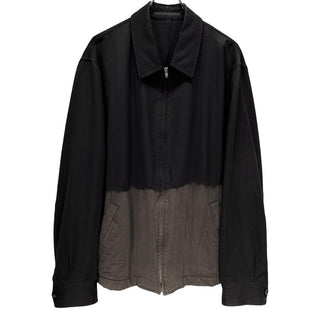 COMME des GARCONS HOMME PLUS 93AW 脱色ウールジップアップスポーツジャケット ブルゾン Archive 90s Artist in his studio アーティストインヒズスタジオ 脱色期 名作 コート アウター コムデギャルソンオムプリュス メンズ