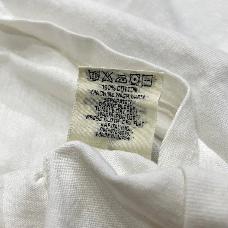 KAPITAL シャークスマイリーポケットTシャツ カットソー Tee T-shirt スマイル Archive SURFING IS NOT A MATTER OF LIFE OR DEATH キャピタル メンズ レディース ユニセックス