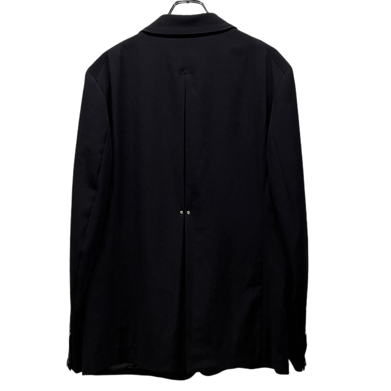 S'YTE Yohji Yamamoto ウールギャバジンスタッズジップデザイン2Bテーラードジャケット ブレザー ブルゾン コート アウター 未使用タグ付き サイト ヨウジヤマモト メンズ
