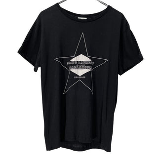 SAINT LAURENT PARIS 16AW スタープリントクルーネックカットソー Tシャツ Tee T-shirt トップス 半袖 443420 YB1BH サンローランパリ メンズ