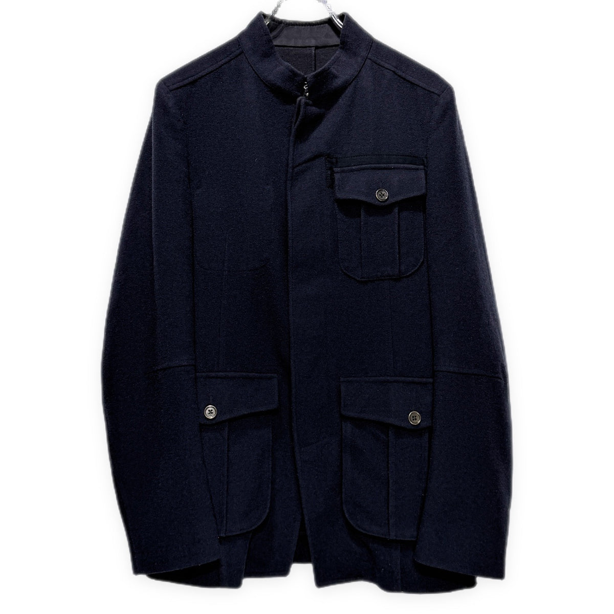 DRIES VAN NOTEN ウール詰襟スタンドカラーミリタリージャケット Archive ブルゾン コート アウター ドリスヴァンノッテン メンズ