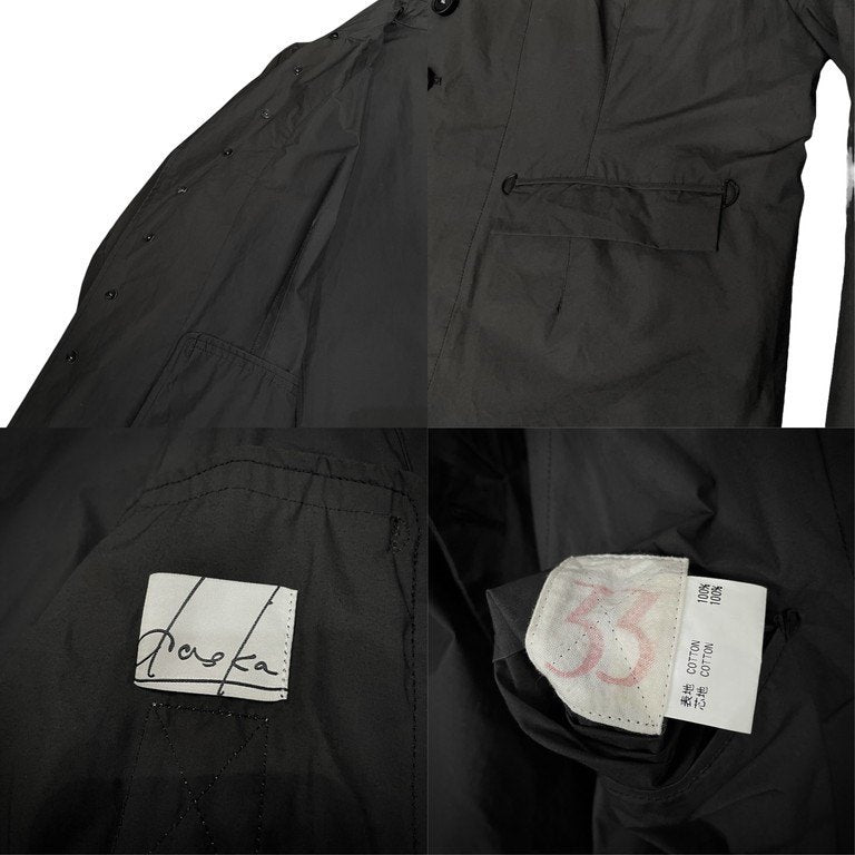 daska Basic Jacket & Basic Tapered Pants Setup コットンタイプライターベーシックワークジャケット パンツ セットアップスーツ テーラード 定価約70,000円 ダスカ メンズ レディース ユニセックス