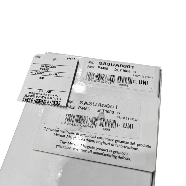 Maison Margiela 11 レザー6連キーケース ファッション小物 SA3UA0001 P4455 T1003 定価39,800円 ほぼ未使用 メゾンマルジェラ メンズ レディース ユニセックス