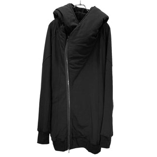 JULIUS 23AW SWEAT PADDED HOOD PARKA コットンスウェットグリッジジップアップパーカー 中綿 フード フーディー PERMANENT 839CUM1 定価69,300円