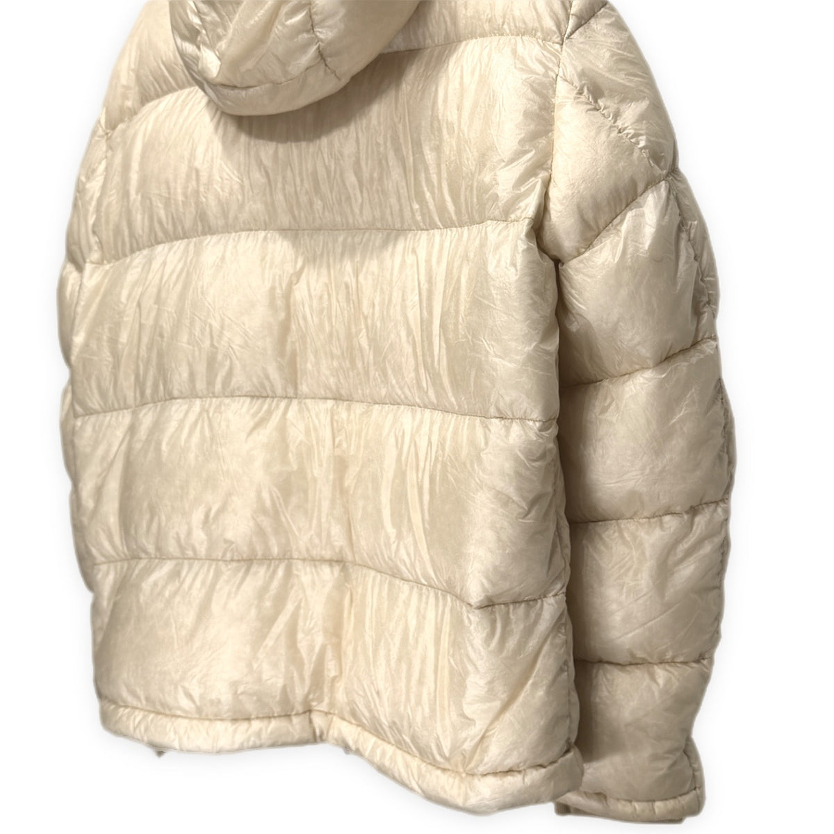 STONE ISLAND 14AW GARMENT DYED DOWN_26 GR X SQM_N ガーメントダイホワイトダックダウンジャケット ブルゾン コート アウター XL 製品染め ストーンアイランド メンズ