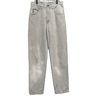 ARMANI JEANS グレーデニムワイドテーパードパンツ ジーンズ ボトムス Archive 90s アルマーニ ジーンズ メンズ