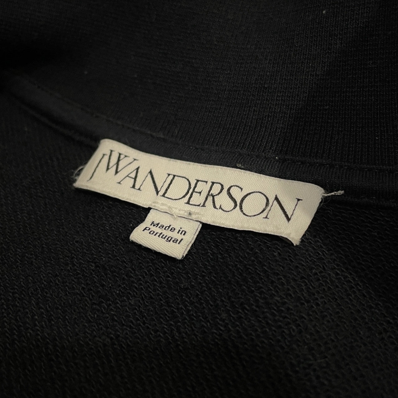 J.W.Anderson アンカーロゴ刺繍パドロックハーフジップスウェットシャツ トップス ワッペン ジェイダブリューアンダーソン メンズ