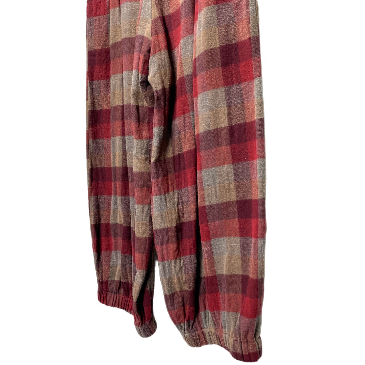 kujaku by Takuma Nishizaka balloon easy pants コットンフランネルチェックバルーンイージーパンツ 定価45,100円 P-623 ボトムス クジャク メンズ レディース ユニセックス