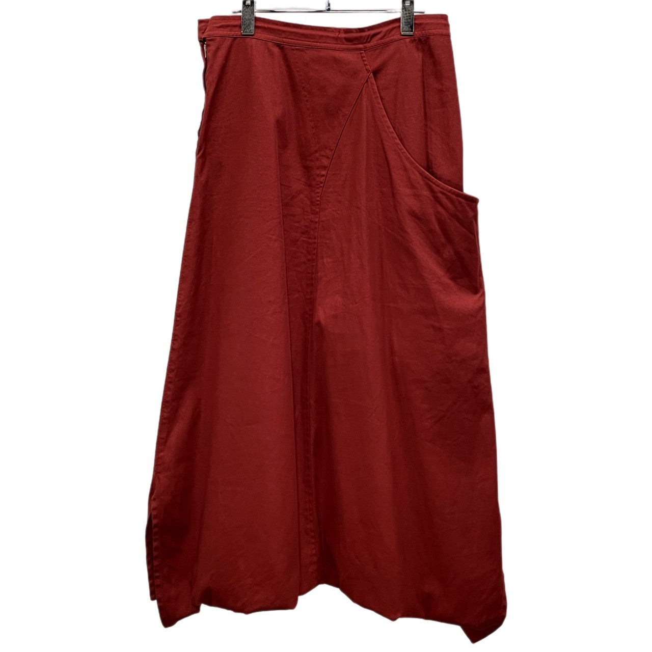 Y's コットンギャバジンアシンメトリーサルエルイージーパンツ ボトムス Yohji Yamamoto Femme ワイズ ヨウジヤマモト レディース