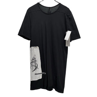 Rick Owens DRKSHDW 19SS LEVEL TEE PATCHED JUMBO TEE パッチワークジャンボTシャツ カットソー T-shirt トップス リックオウエンス ダークシャドウ メンズ