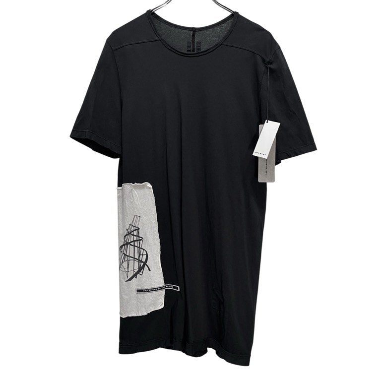 Rick Owens DRKSHDW 19SS LEVEL TEE PATCHED JUMBO TEE パッチワークジャンボTシャツ カットソー T-shirt トップス リックオウエンス ダークシャドウ メンズ
