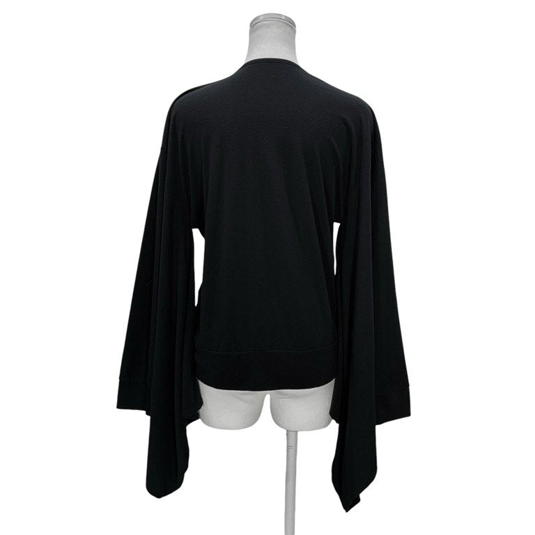 LIMI feu 天竺振袖カーディガン トップス Yohji Yamamoto Femme リミフゥ ヨウジヤマモト レディース