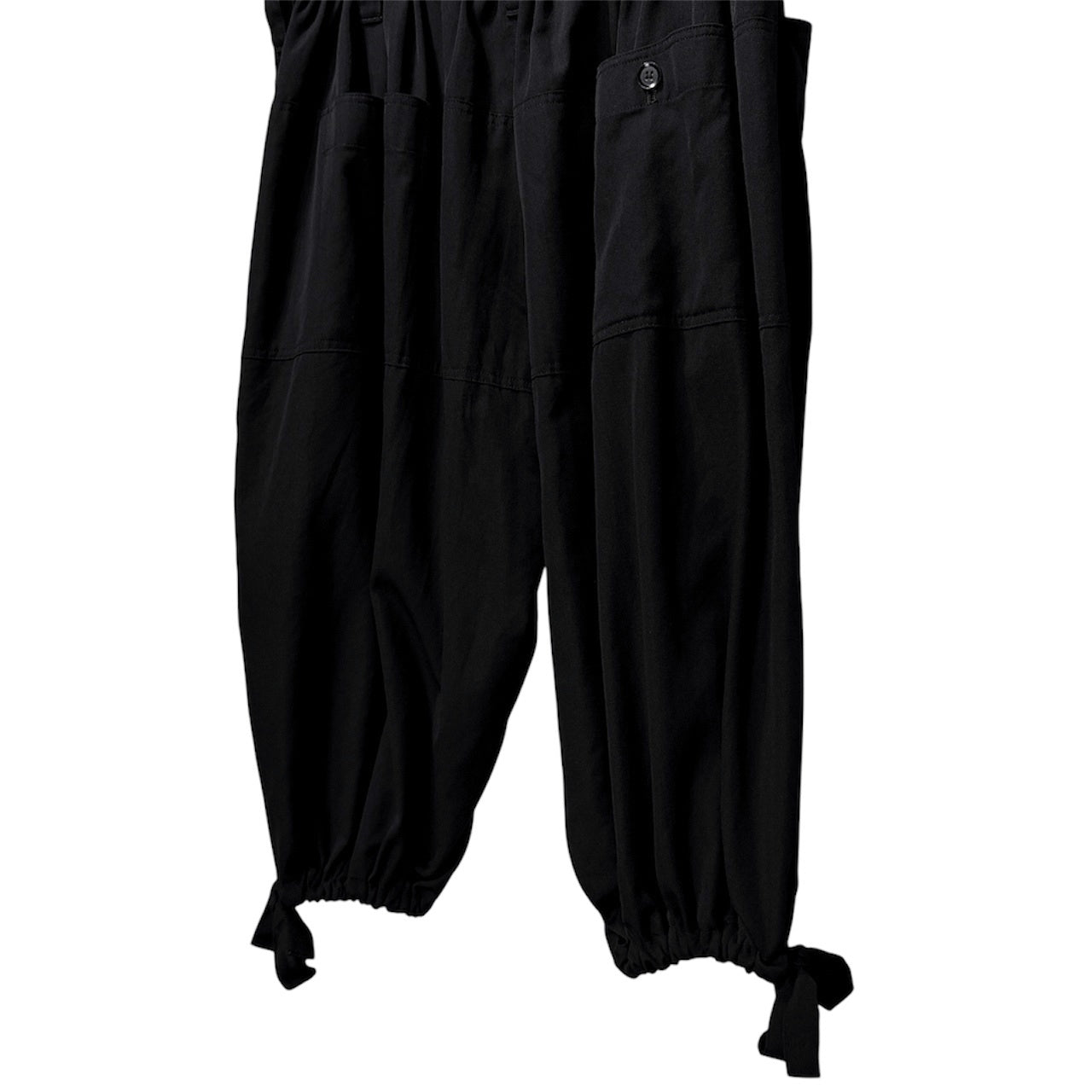 Yohji Yamamoto Pour Homme 13SS ウールギャバジン立体ポケットバルーンパンツ ボトムス Archive HX-P47-100 ヨウジヤマモトプールオム メンズ