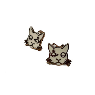 Vivienne Westwood Kat Orb Stud Pierced Earrings キャットオーブスタッドピアス イヤリング 猫 ネコ アニマル アクセサリー 服飾雑貨 ヴィヴィアンウエストウッド メンズ レディース ユニセックス