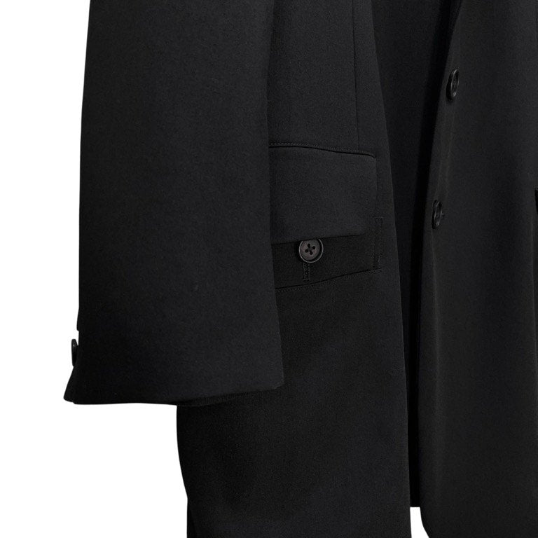 Y's for men 25SS WOOL GABARDINE TURN BACK COLLAR JACKET ウールギャバジンデザインカラー3Bテーラードジャケット ブレザー ブルゾン アウター 定価115,500円 Yohji Yamamoto Pour Homme ヨウジヤマモト ワイズフォーメン メンズ