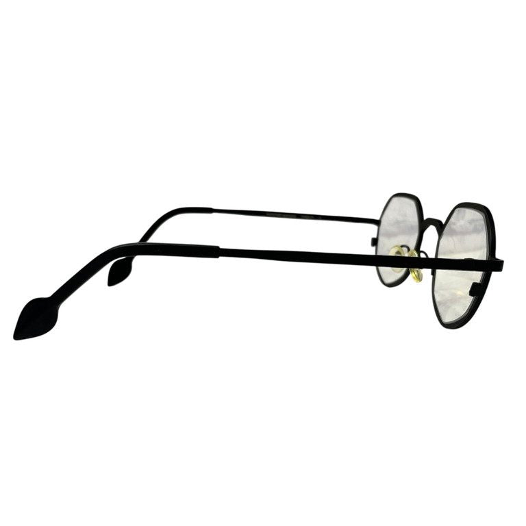 Komorebi Eyewear NICOLAI col. night black PVDコーティングチタンフレーム多角形メガネ 眼鏡 コモレビ アイウェア メンズ レディース ユニセックス