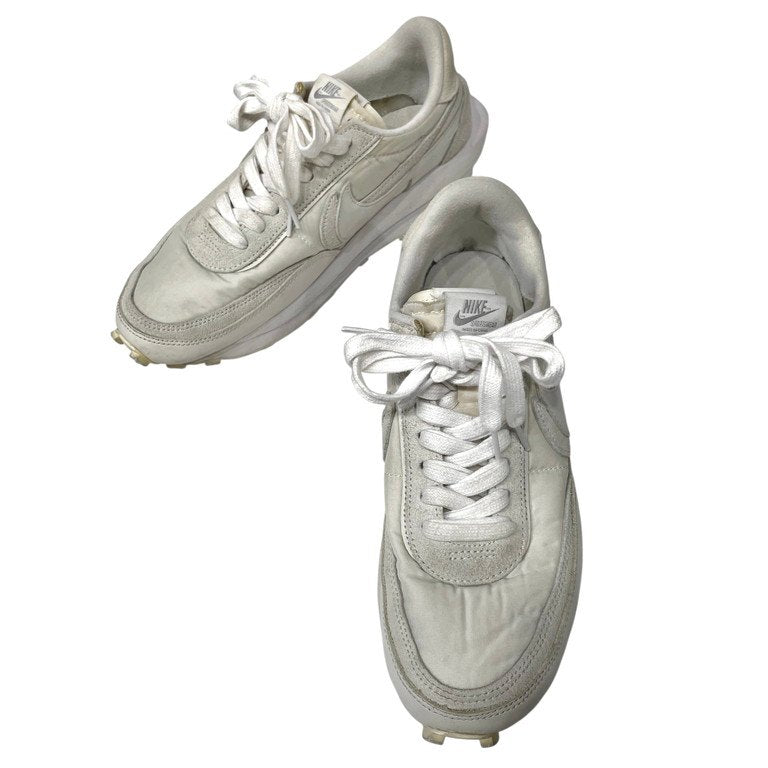 sacai × NIKE LDV Waffle Triple White ワッフルトリプルホワイト レザードッキングボリュームソールローカットスニーカー シューズ 靴 クツ BV0073-101 サカイ ナイキ メンズ