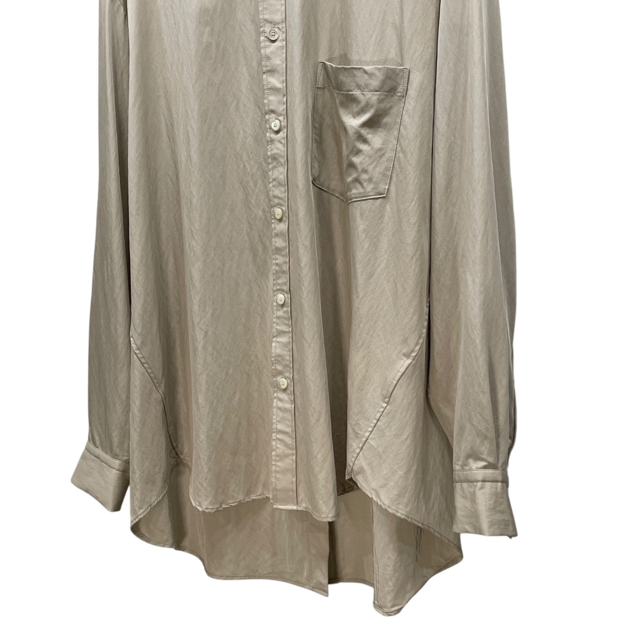 UJOH 24SS Full Open Shirts レーヨンナイロンフルオープンシャツ ブラウス トップス ウジョー メンズ