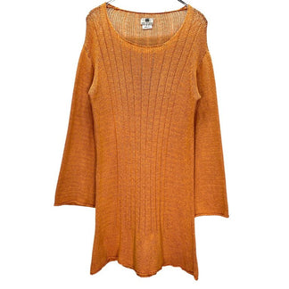 DRIES VAN NOTEN フレアスリーブコットンニットワンピース セーター トップス Archive 90s 初期 ドリスヴァンノッテン レディース