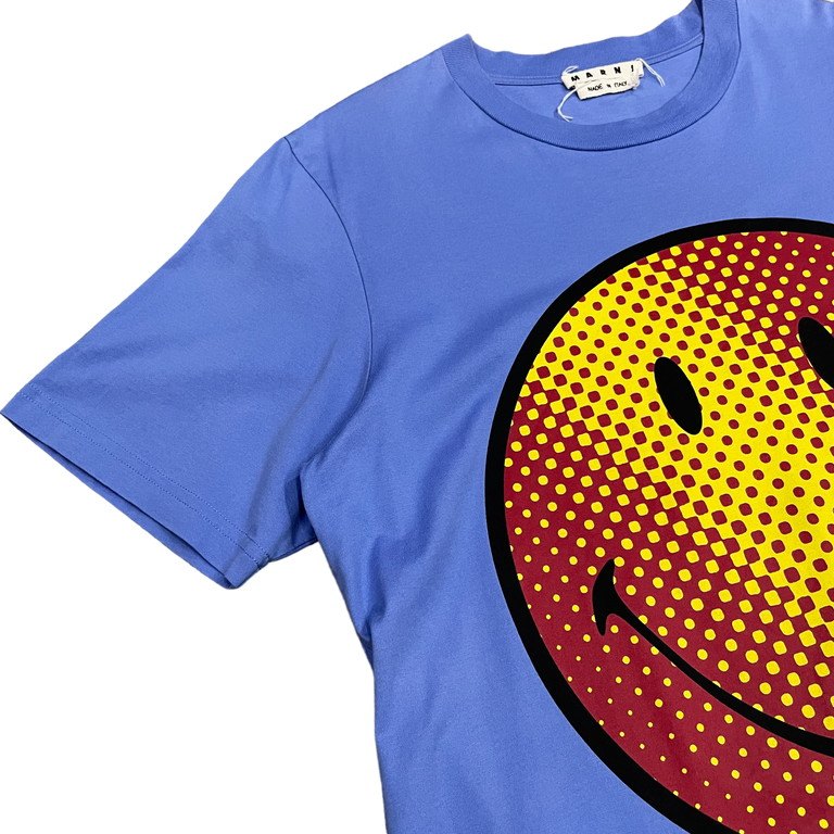 MARNI 20AW スマイリーロゴプリントクルーネックTシャツ カットソー 半袖 SMILEY Tee T-shirt