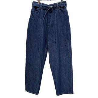 COMOLI 19AW BELTED DENIM PANT ベルテッドデニムパンツ Q03-03005 定価33,000円 コモリ メンズ