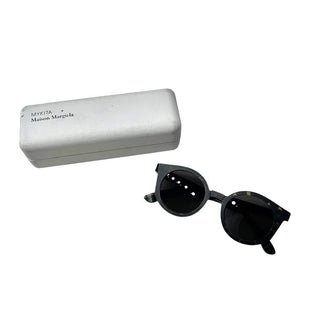 MYKITA x Maison Margiela RAW BLACK DROPS SUNGLASSES ラウンドフレームサングラス 眼鏡 メガネ 定価68,200円 MMRAW013 マイキータ メゾンマルジェラ メンズ レディース ユニセックス